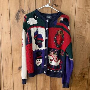 Woolrich Holiday Handknit Sweater
